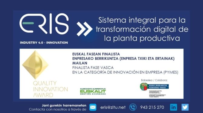 Sistema integral para la transformación digital de la planta productiva ERIS