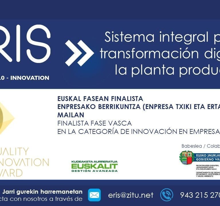 Sistema integral para la transformación digital de la planta productiva ERIS