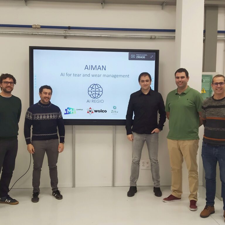 Equipos de Wolco, IMH y Zitu trabajando en el Proyecto AIMAN