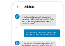 Encabezado de Aiora mostrando las funcionalidades de asistente integrado con Inteligencia Artificial