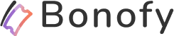 Logotipo de Bonofy, plataforma de Zitu para la gestión sencilla de bonos de consumo.