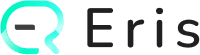 Imagen del logo de Eris en negro.