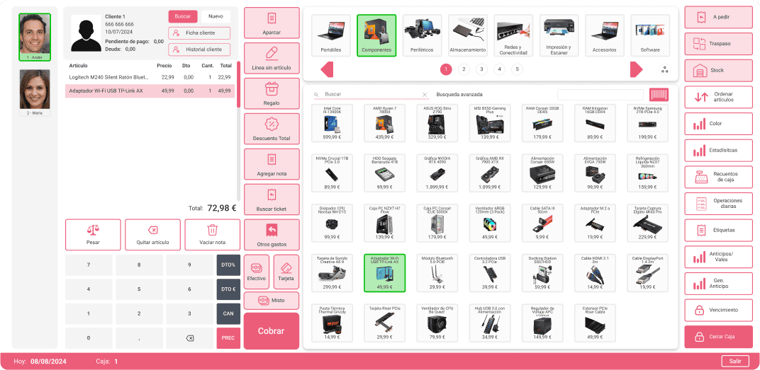 Tpv personalizable para empresas- ERPIN