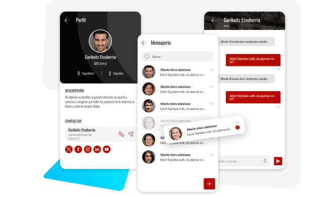 Captura mostrando cómo Aiora facilita la interacción en el proceso de gestión digital.