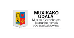 Logo del Ayuntamiento de Muxika, cliente de Zitu en soluciones digitales de gestión de cementerio.
