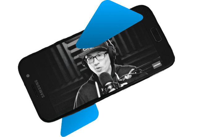 Pantalla de Aiora mostrando la funcionalidad de videos streaming para la gestión de contenido.