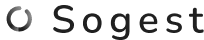 Imagen del logo de Sogest en blanco y negro, sofwtare diseñado para la gestión de sociedades.